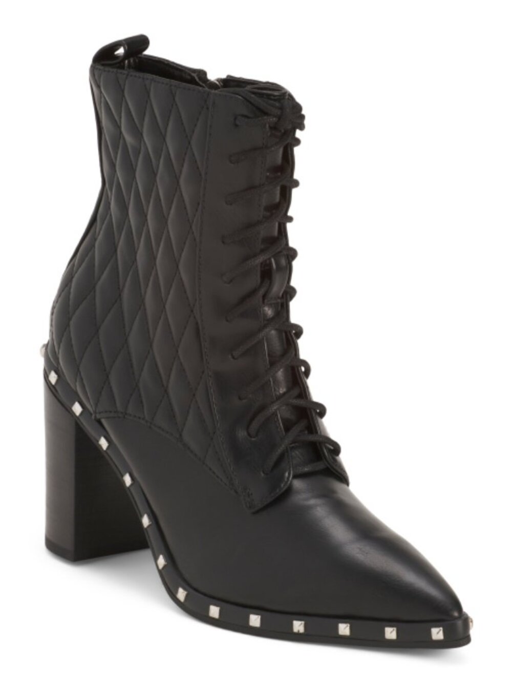 CHARLES DAVID Diplomat Lace Up Booties